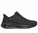 Skechers Ladies SLip-Ins Arc Waves Slip Resistant Blac Shoe
