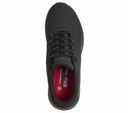Skechers Ladies SLip-Ins Arc Waves Slip Resistant Blac Shoe