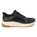 Skechers Ladies SlipIns Bobs Squad 4 Staple Look Black Shoe