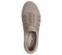 Skechers Ladies SlipIns Glide Step Comfort Steady G Taupe Shoe