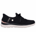 Skechers Ladies SlipIns Martha Stewart Summits Floral Dreams Black Shoe
