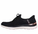 Skechers Ladies SlipIns Martha Stewart Summits Floral Dreams Black Shoe