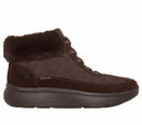 Skechers Ladies SlipIns On The Go Encore Maisie Dark Brown Lined Boot