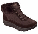Skechers Ladies SlipIns On The Go Encore Maisie Dark Brown Lined Boot