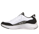 Skechers Ladies Slip Ins Contour Foam Cozy Fit Black/White Shoe