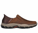 Skechers Men's Respected Elign Dark Brown Shoe