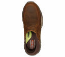 Skechers Men's Respected Elign Dark Brown Shoe