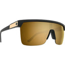 Spy Flynn 5050 25th Anniversary Matte Black Gold w/Happy Bronze Gold Spectra Mirror Lens