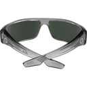 Spy Logan Clear Smoke w/Happy Grey Green Silver Mirror Lens