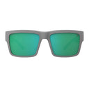 Spy Montana Matte Grey/Translucent Black w/Happy Bronze LIght Green Mirror Lens