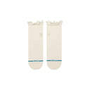 Stance Ladies Ruffle Icon Ivory Quarter Sock