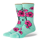 Stance Men's AriZona 99 Cents Teal Crew Sock