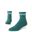 Stance Men's Lined Up Teal Quarter Sock