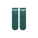 Stance Men's Lined Up Teal Quarter Sock