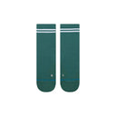 Stance Men's Lined Up Teal Quarter Sock