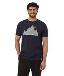 Ten Tree Mens Midnight Blue/Sugar Pine Peak Tshirt