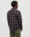 Ten Tree Men's KapokMidnight Blue/City Plaid Flannel Colville Longsleeve