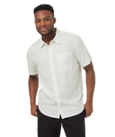 Ten Tree Mens Undyed Hemp Button Front Shortsleeve Shirt