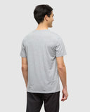 Ten Tree Men's Sasquatch Harbour Grey Heather/Dog Walk/Crimson Tshirt