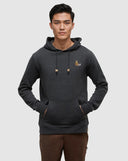 Ten Tree Men's Sasquatch Meteorite Black Heather/Dog Walk/Forest Pine Hoodie