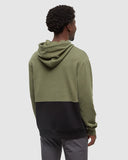 Ten Tree Men's Howson Deep Olive/Meteorite Black Hoodie