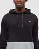 Ten Tree Men's Howson Meteorite Black/Harbour Grey Heather Hoodie