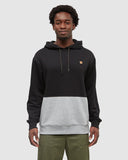 Ten Tree Men's Howson Meteorite Black/Harbour Grey Heather Hoodie