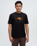 Ten Tree Men's Regenerative Boreal Bison Meteorite Black/Major Brown Tshirt