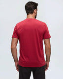 Ten Tree Men's Sasquatch Sends It Crimson/Meteorite Black Tshirt