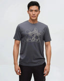 Ten Tree Men's Sasquatch Send It Graphite/Paloma Grey Tshirt