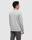 Ten Tree Men's Secret Sasquatch Harbour Grey Heather/Blue Bell Longsleeve Tshirt