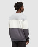 Ten Tree Men's Blacked Reynard Harbour Grey/Undyed Graphite Crewneck Sweatshirt