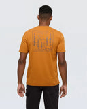 Ten Tree Men's Boreal Wolf Burnt Caramel Tshirt