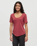 Ten Tree Ladies Brackley Crimson Heather Tshirt