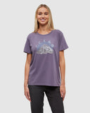 Ten Tree Ladies Mountain Moon Smokey Violet/Glacier Grey Tshirt
