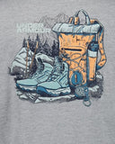 Under Armour Boys Packing Out Mod Grey Tshirt