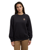 Ten Tree Ladies Floral Heritage Meteorite Black/Hazelnut Crewneck Sweater