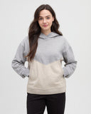 Ten Tree Ladies Foster Hoodie Harbour Grey Heather/Pale Oak Heather