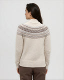 Ten Tree Ladies Haynes Sweater Pale Oake Heather/Ashwood Heather/Harbour Grey Heather