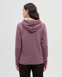 Ten Tree Ladies Juniper Mauve Stone Heather/White Hoodie