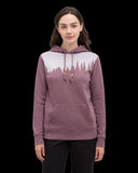 Ten Tree Ladies Juniper Mauve Stone Heather/White Hoodie