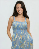 Ten Tree Ladies Lakeside Blue/Blur Overlook Dress