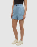 Ten Tree Ladies Light Wash Denim Cascades Short