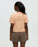 Ten Tree Ladies Orange Sherbert/White Oak Wild Rose Lake Crop Tshirt
