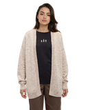 Ten Tree Ladies Prairies Fleck Pale Oak Heather Fleck Cardigan
