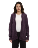 Ten Tree Ladies Prairies Fleck Plum Royale Fleck Cardigan