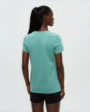 Ten Tree Ladies Turquoise Blue Heather Winslow Tshirt
