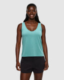 Ten Tree Ladies Turquoise Sky Heather Kinney Tank