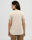 Ten Tree Ladies Winslow Pale Oak Heather Tshirt