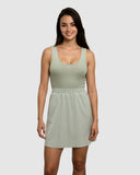 Ten Tree Light Moss Ashby Dress